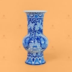 Bình Hoa Vuốt Song Phụng Cát Tường Ngàn Hoa Phú Quý